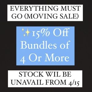 Moving Sale (EVERYTHING MUST GO)